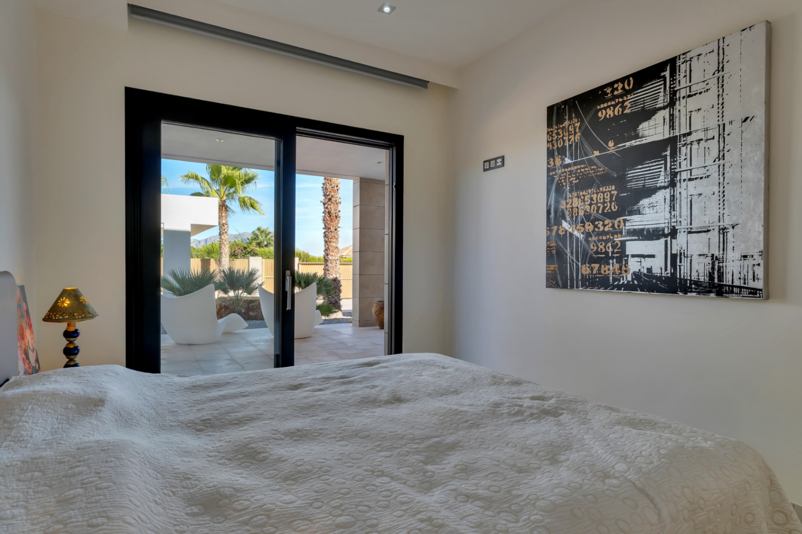 Chambre avec accès terrasse
