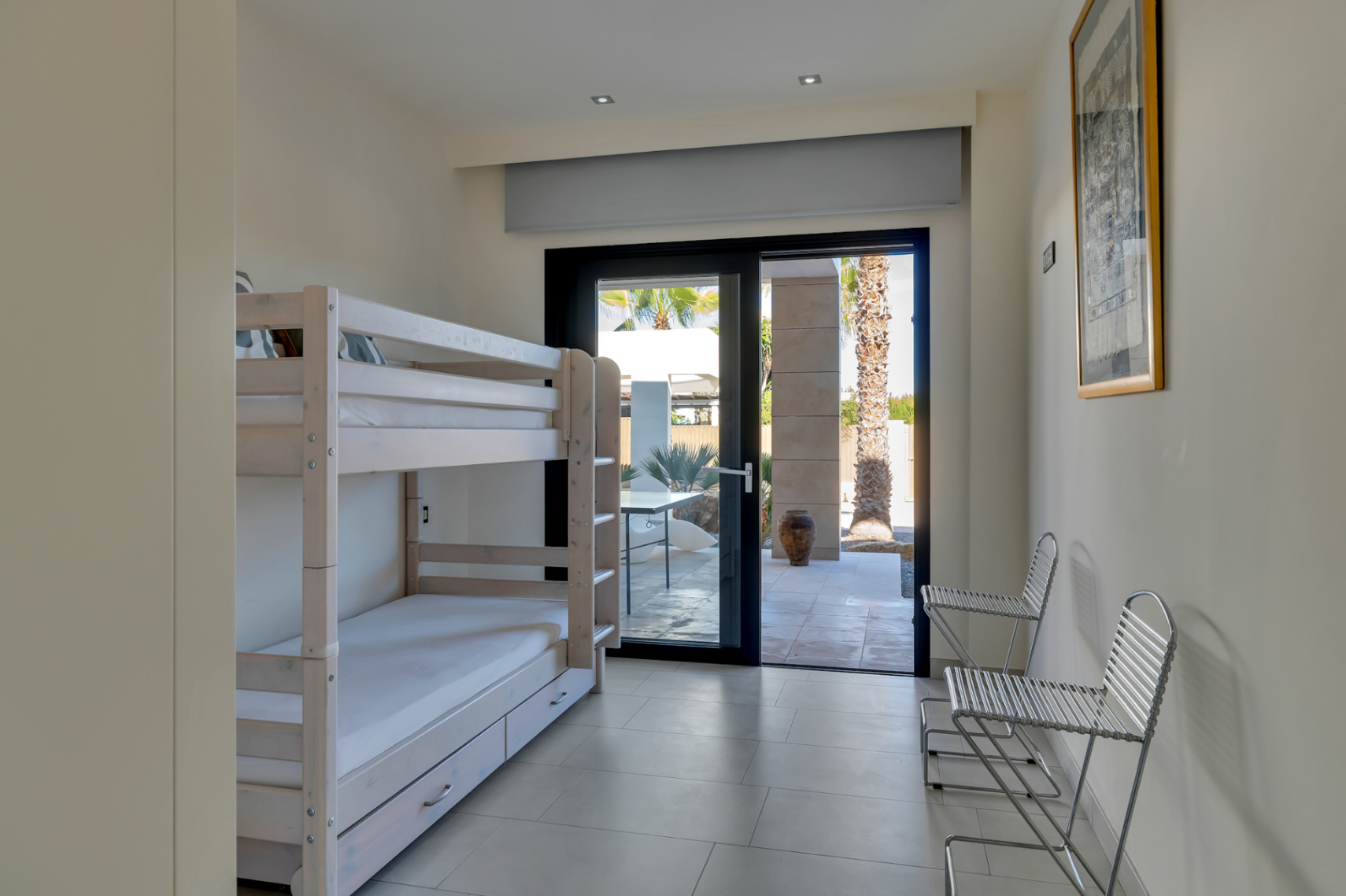 Chambre avec accès terrasse