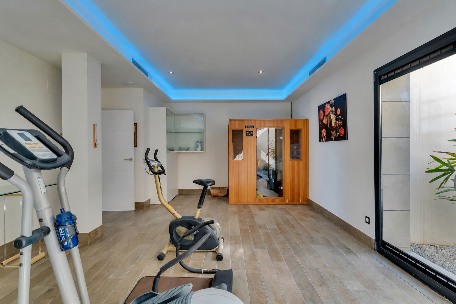 Salle de sport et sauna