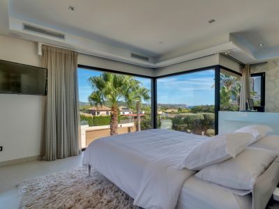 Chambre principale avec vue