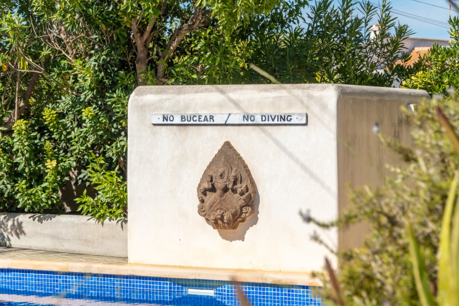 Détail de la piscine