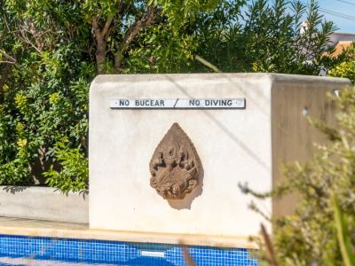 Détail de la piscine