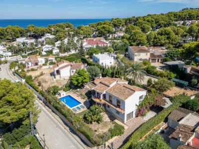 Vue aérienne de la villa