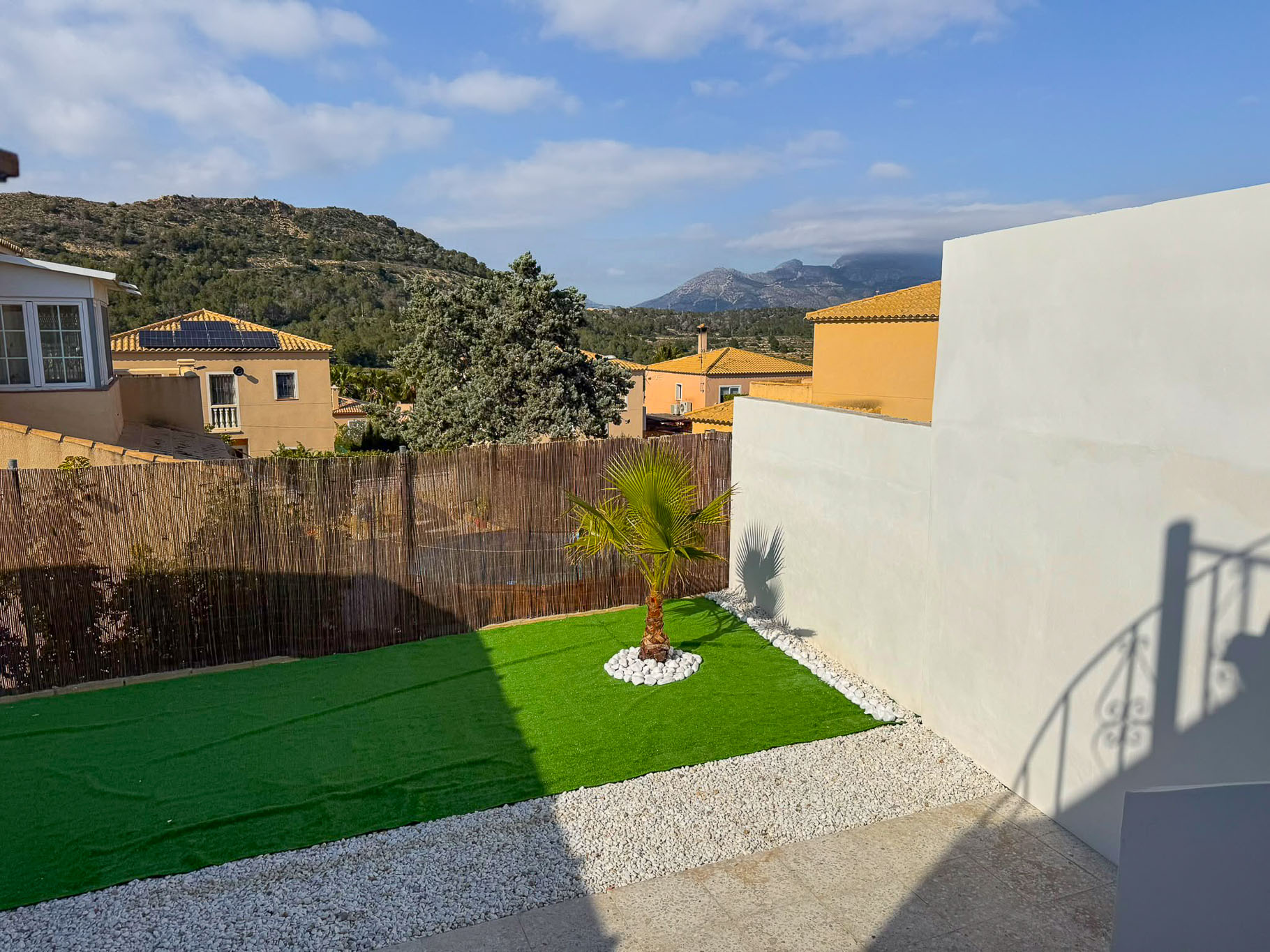 Jardin privé avec vue