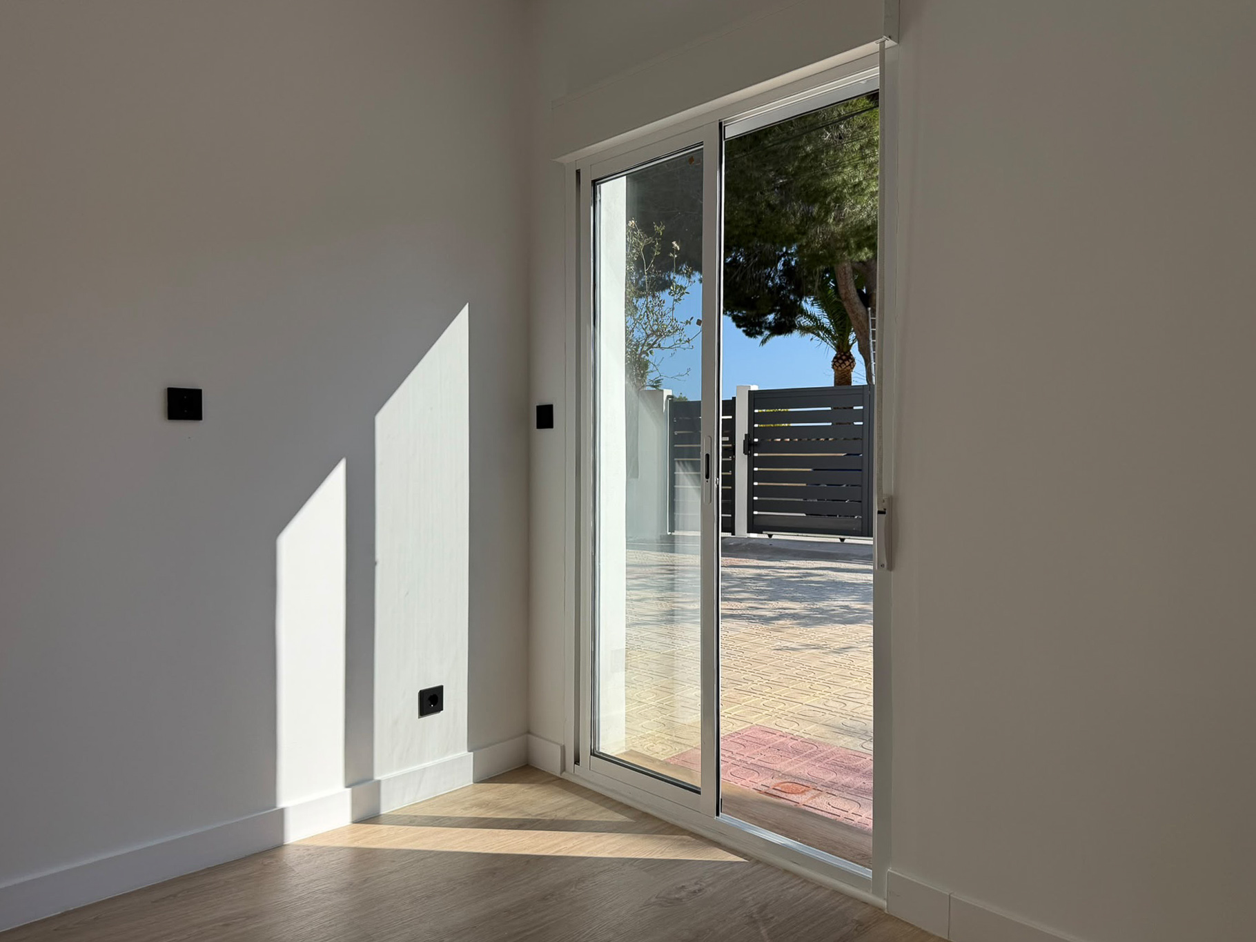 Accès au patio