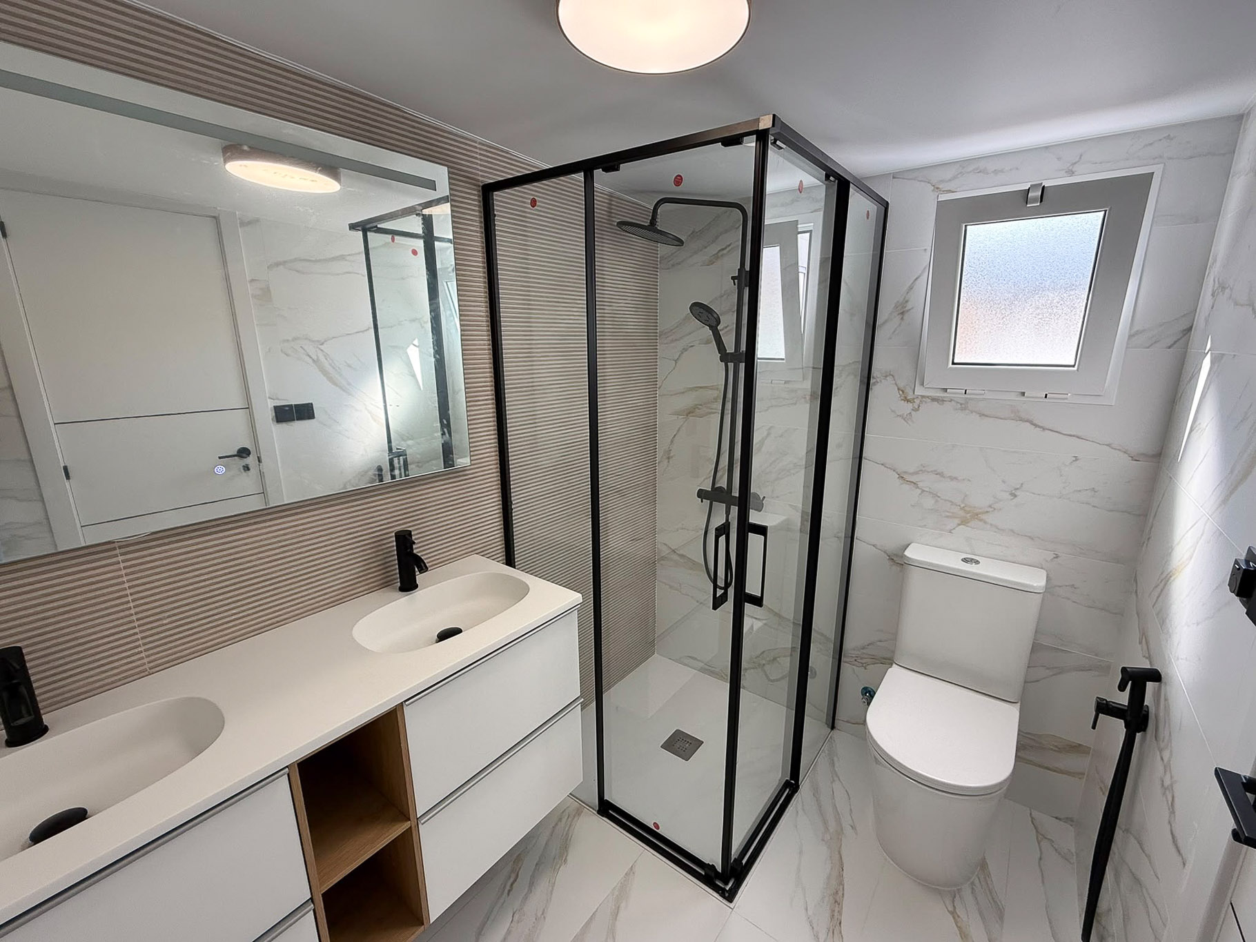 Salle de bains rénovée