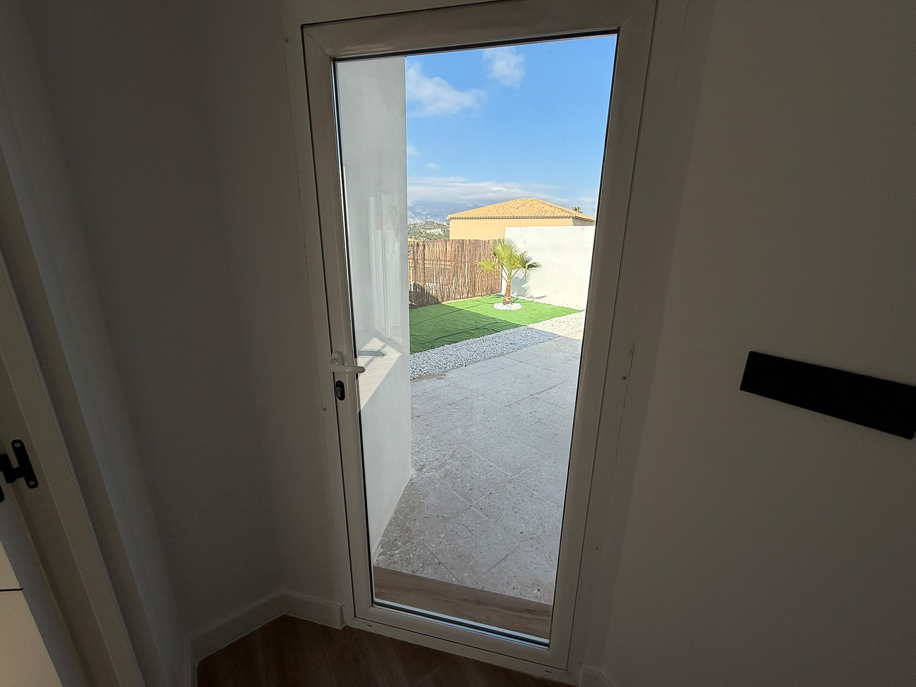 Accès au jardin privé