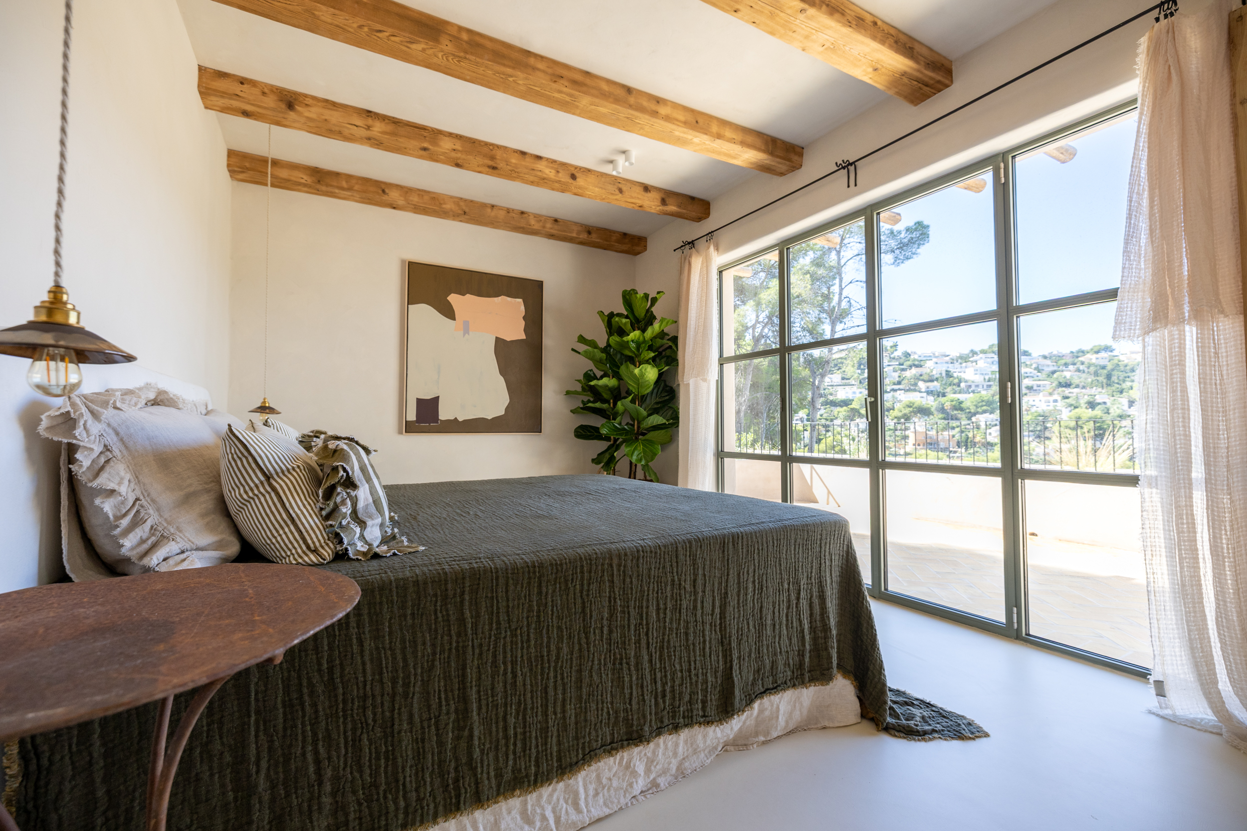 Chambre avec accès terrasse