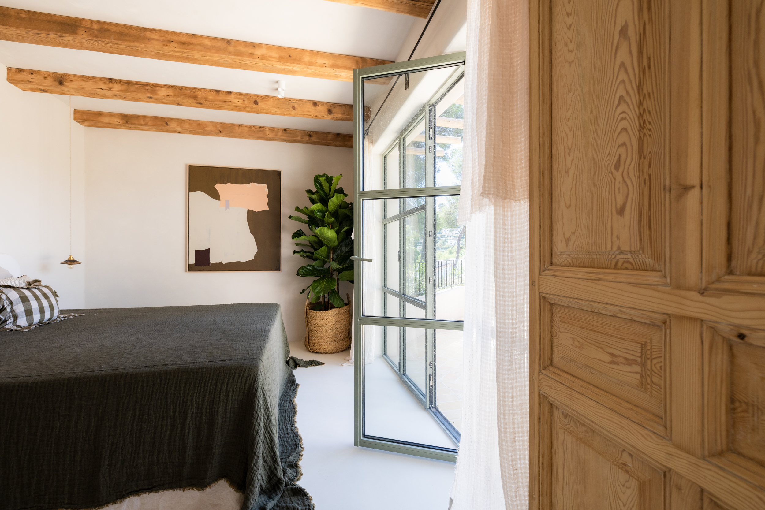 Chambre avec accès terrasse
