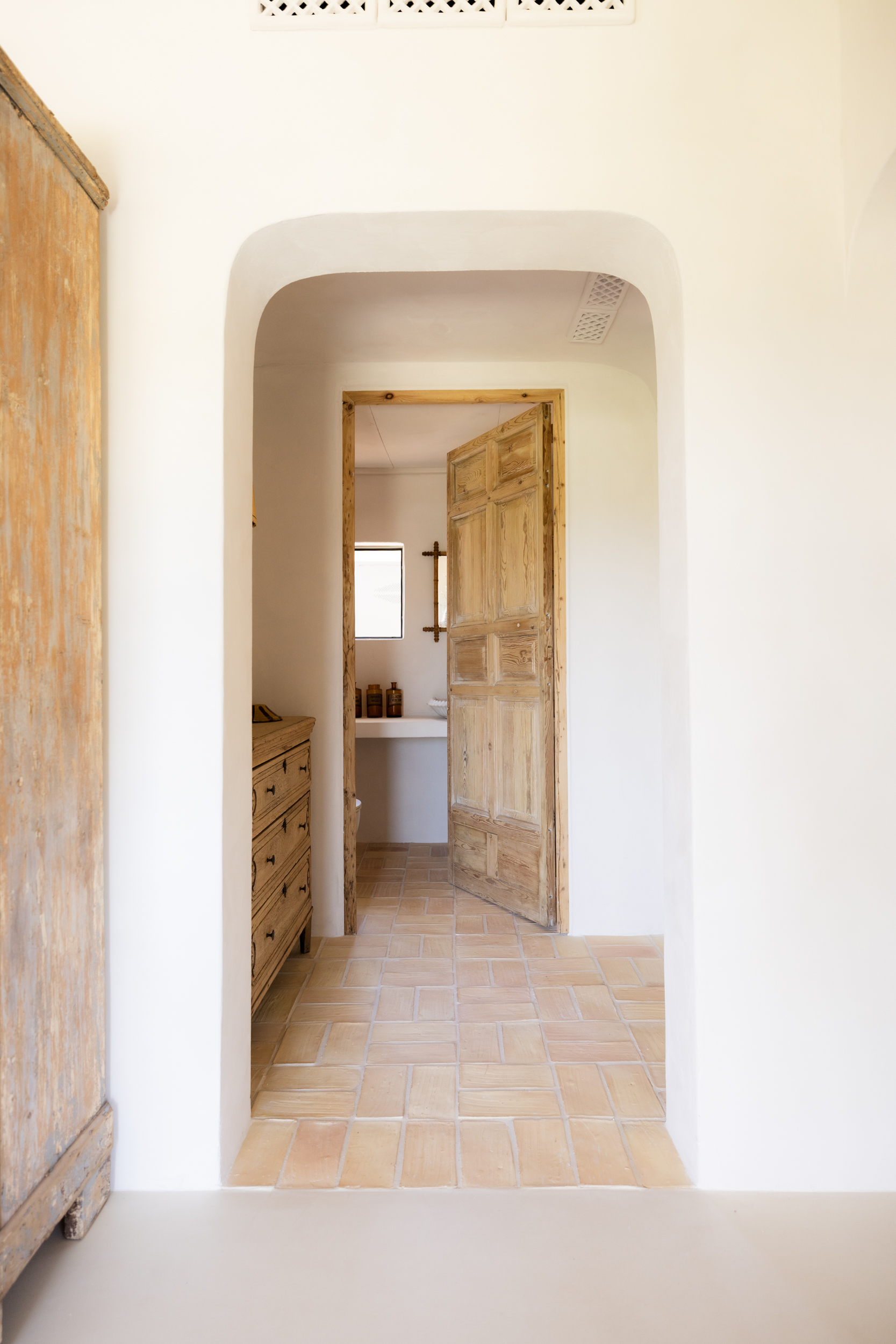 Accès à la salle de bains