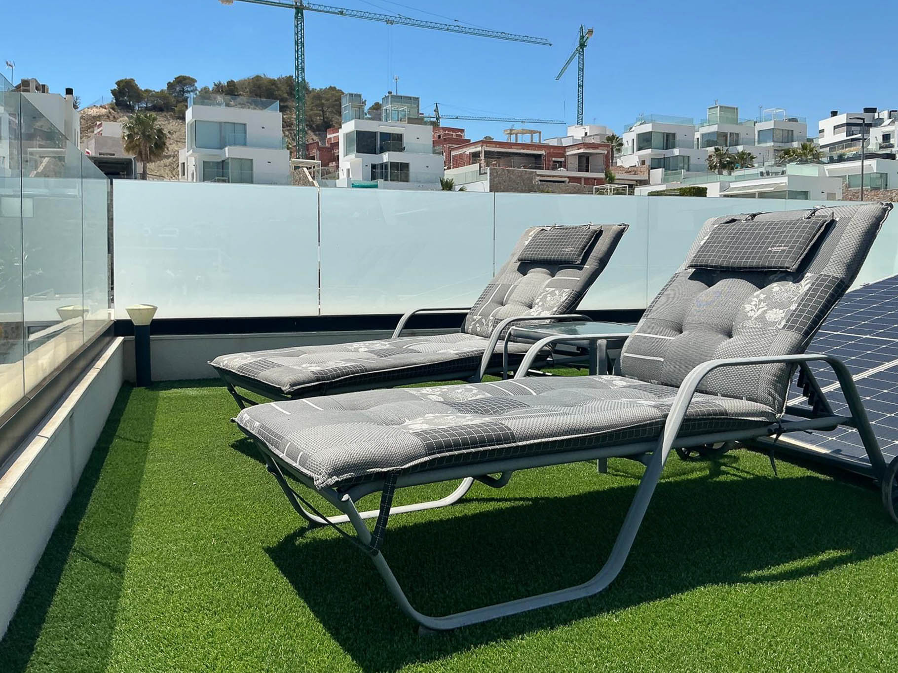 Solarium sur le toit