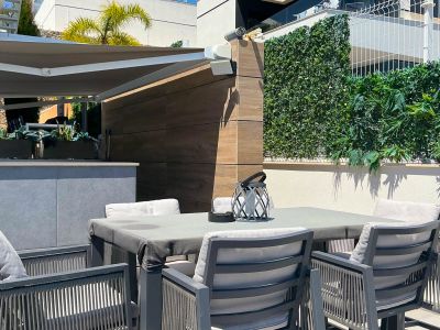 Espace repas extérieur
