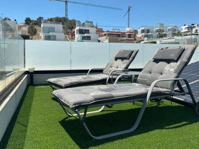 Solarium sur le toit