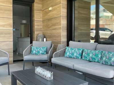 Terrasse couverte