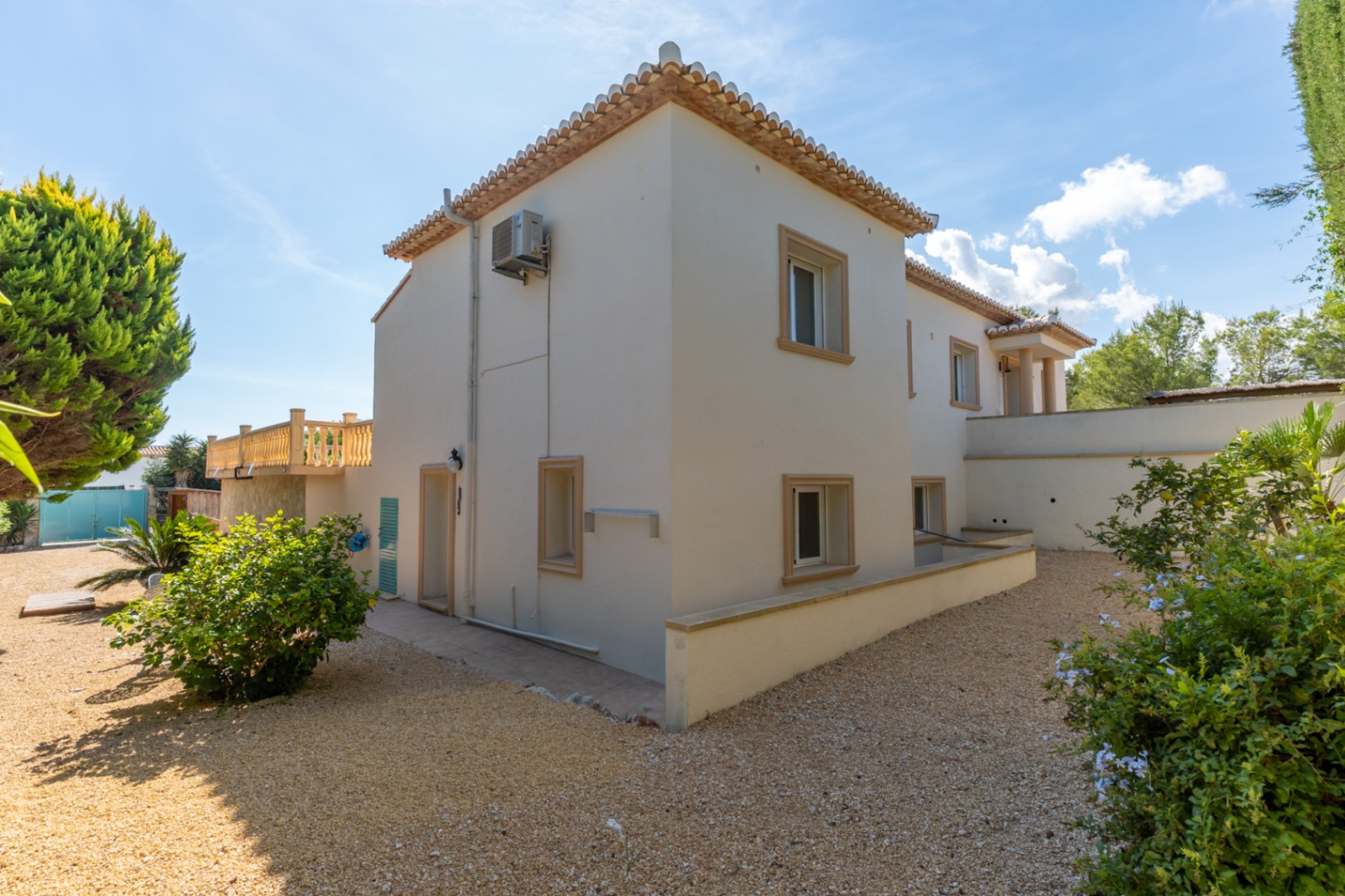 Extérieur de la villa