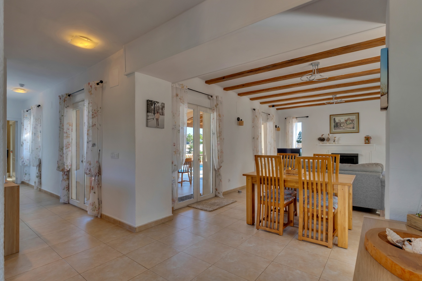 Salon-salle à manger