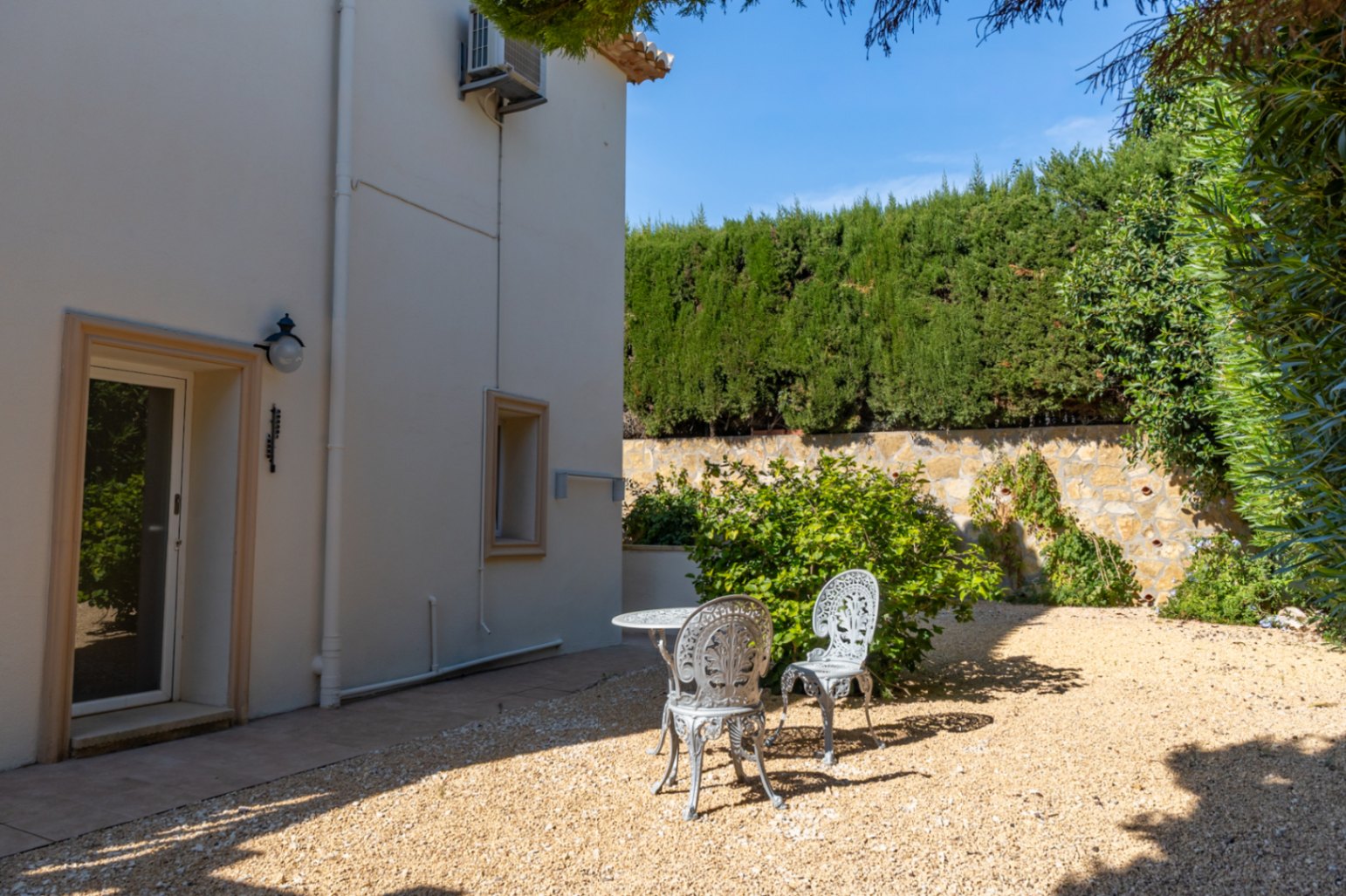 Jardin et espace extérieur