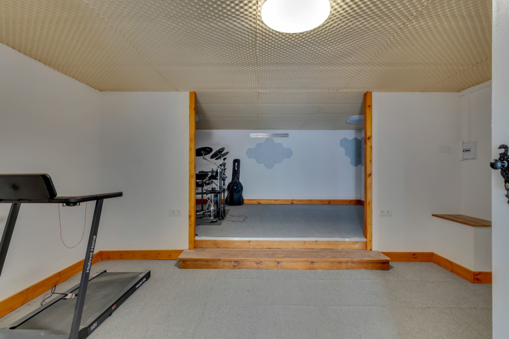 Salle de musique et fitness
