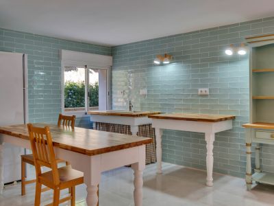 Cuisine de l'appartement d'invités