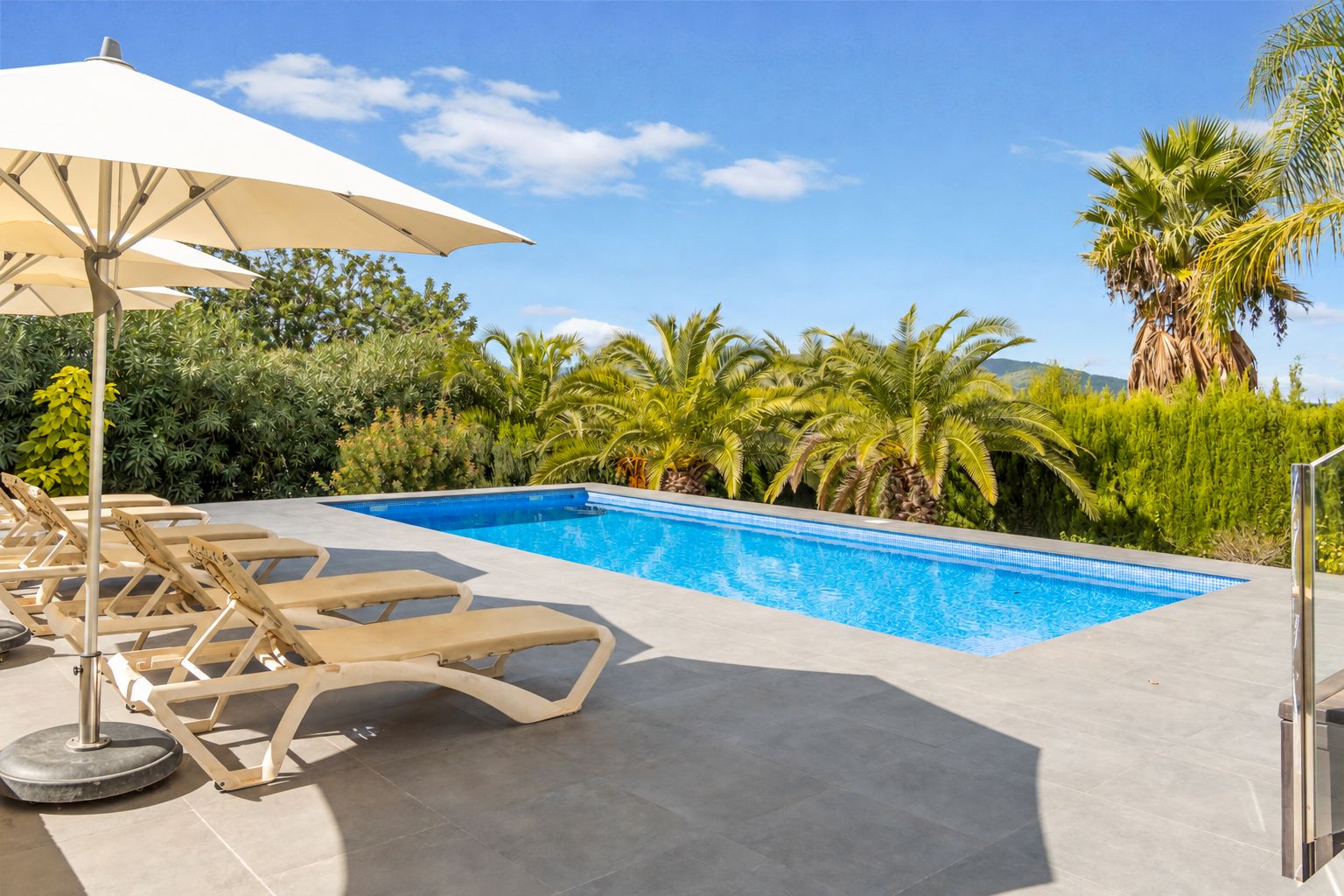 Piscine et terrasse