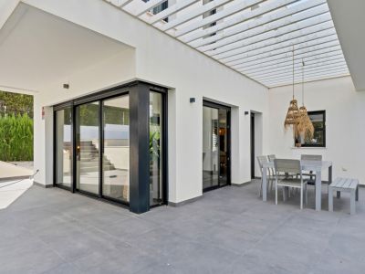 Terrasse avec pergola