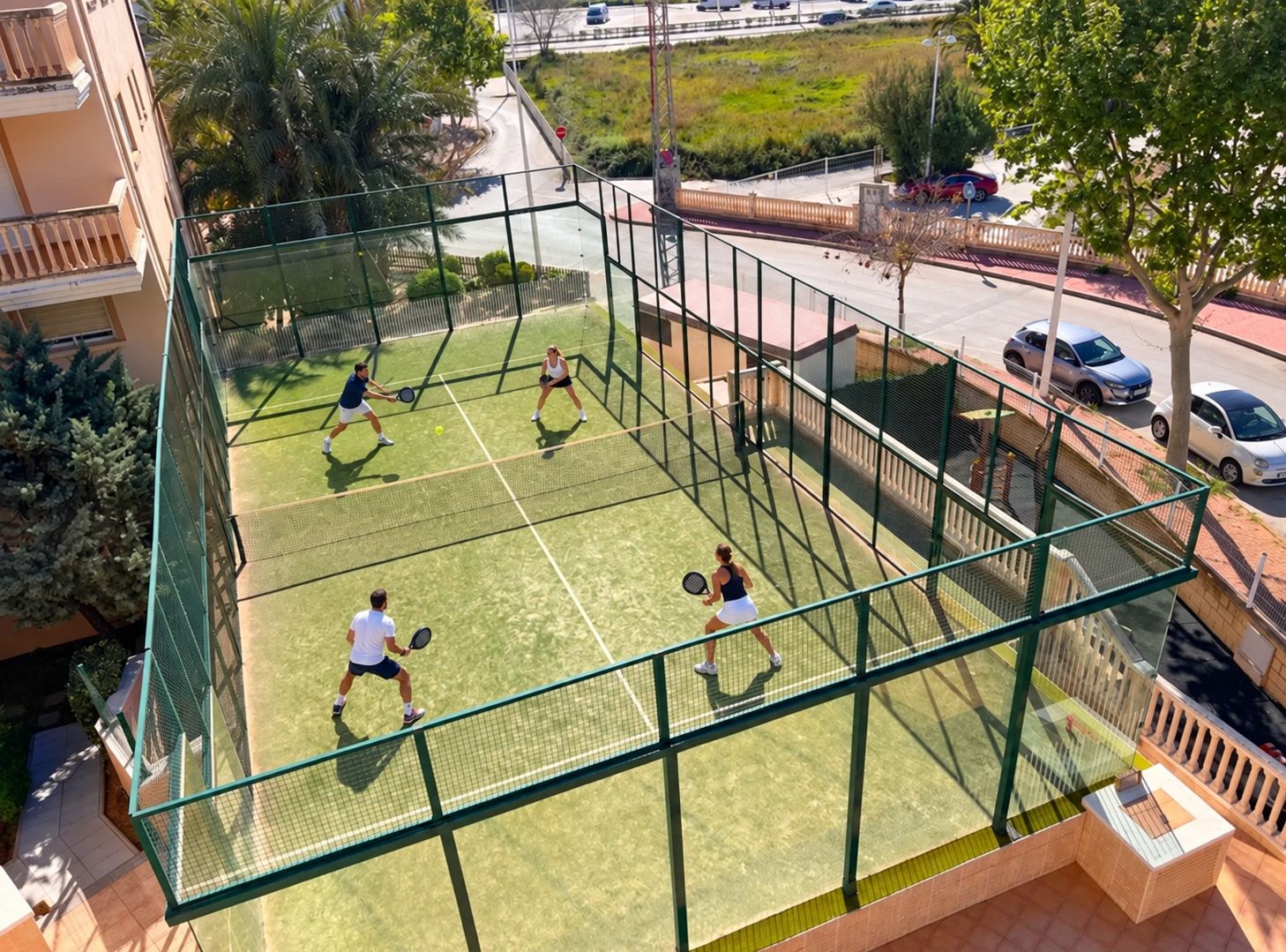 Terrain de padel communautaire