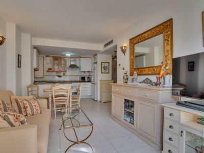 Salon et cuisine ouverte