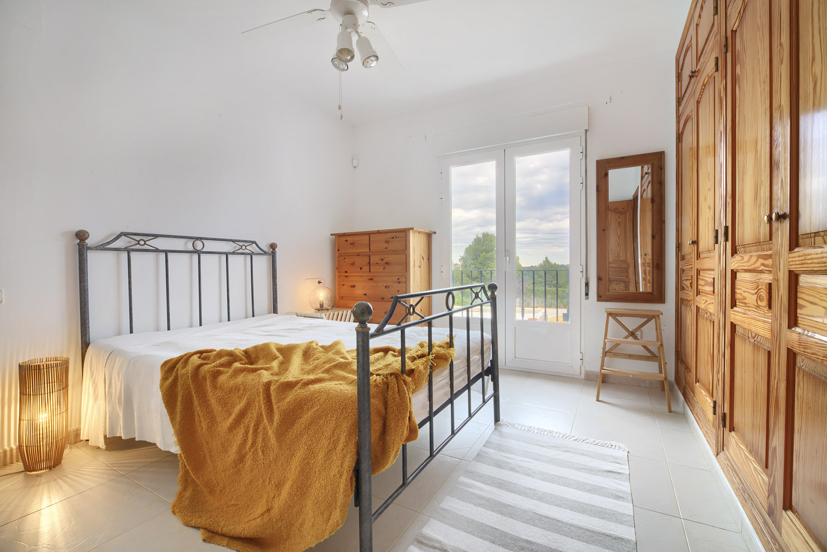 Chambre avec balcon