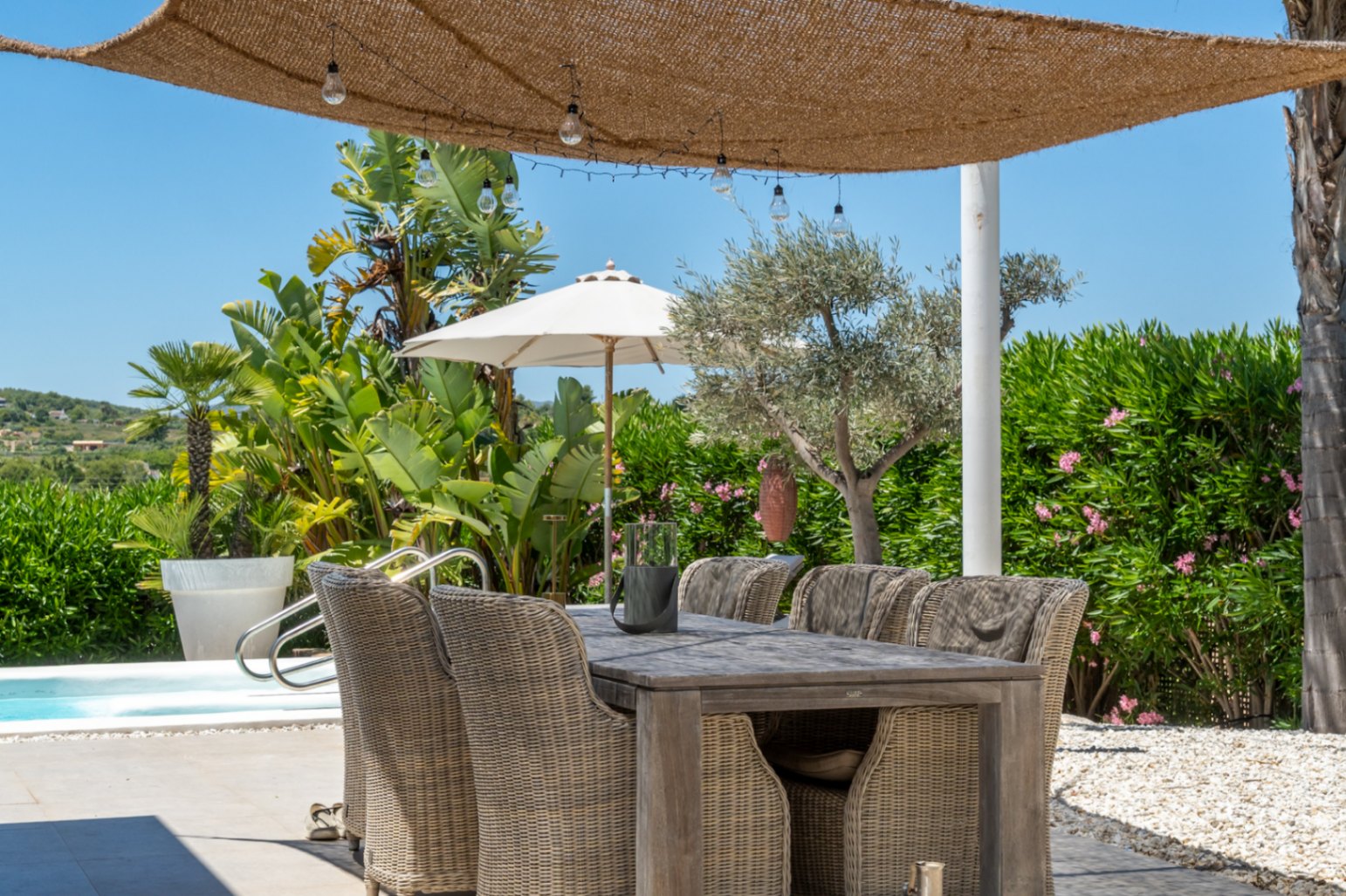 Terrasse couverte