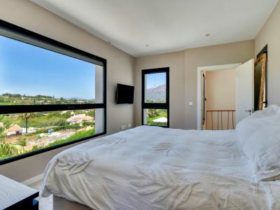 Chambre principale avec vue
