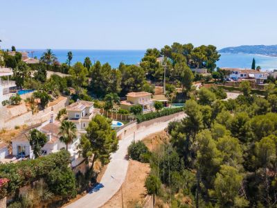 Vue aérienne avec vue mer
