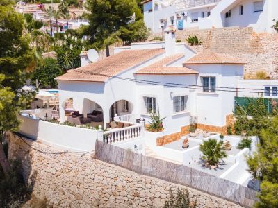 Vue extérieure de la villa