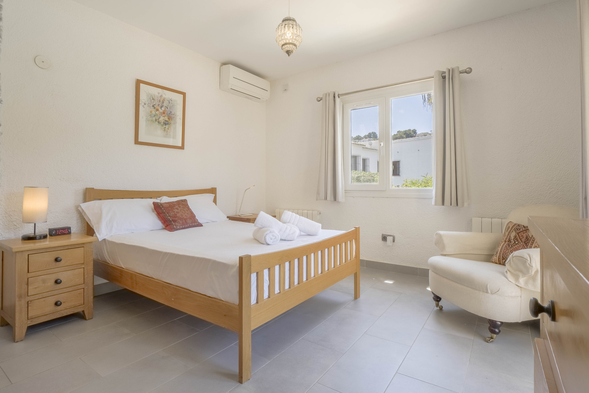Chambre de la villa