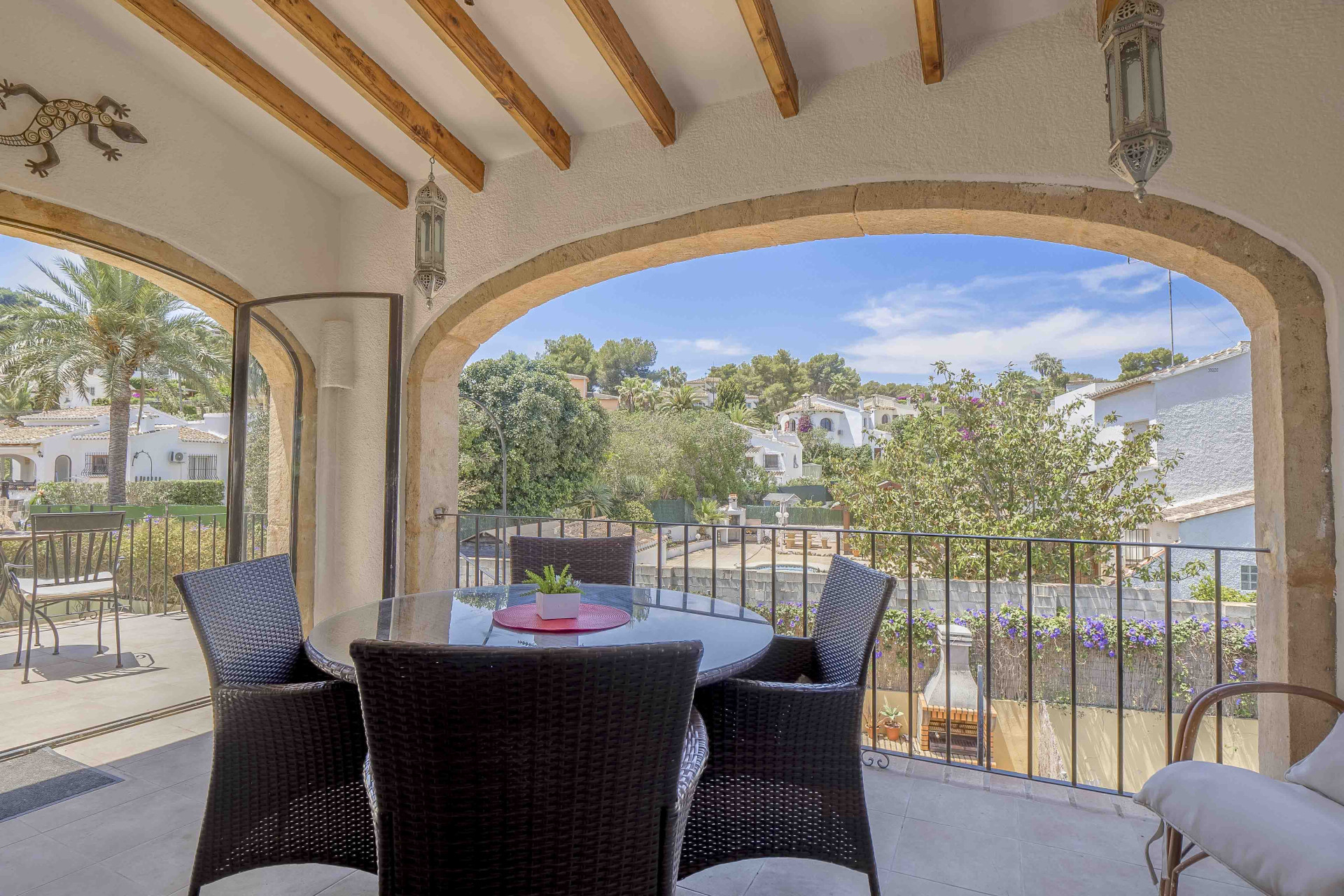 Terrasse couverte