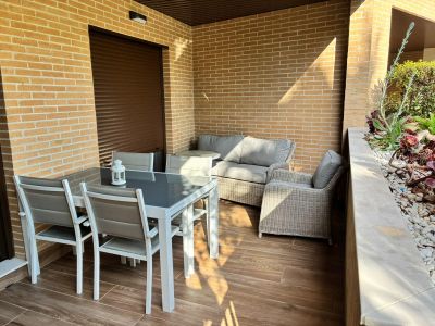 Rez-de-chaussée exclusif avec jardin et piscine à Jávea (El Arenal)