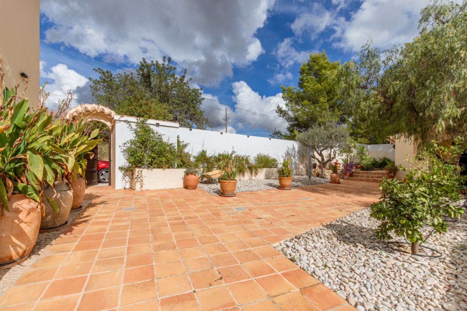 Patio extérieur