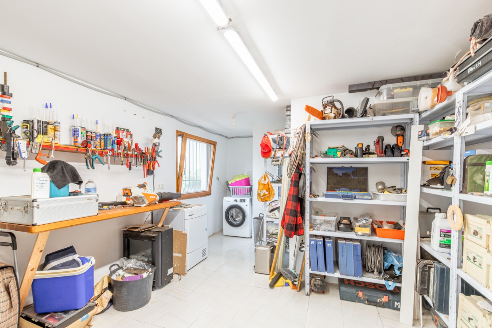 Atelier et buanderie