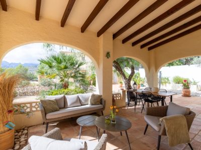 Terrasse couverte