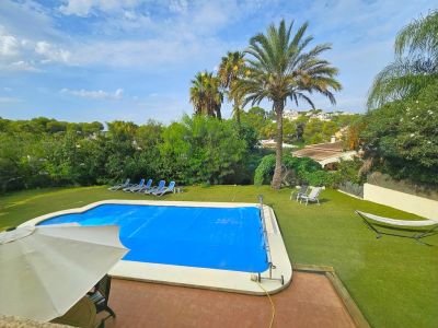 Piscine et jardin