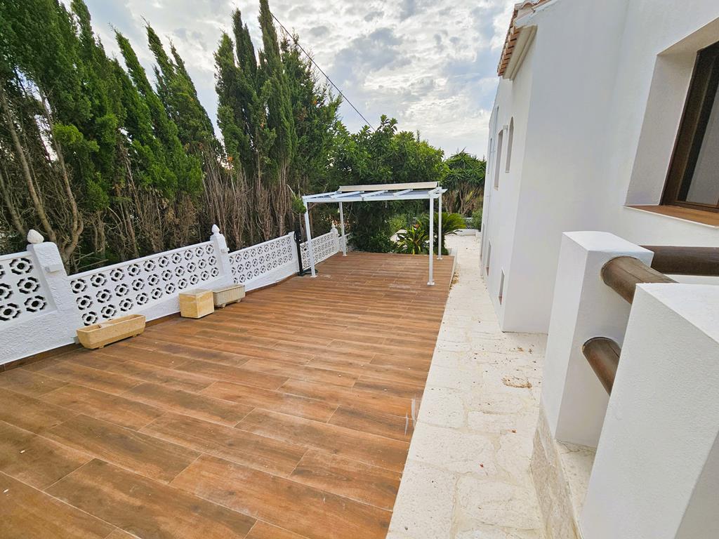 Terrasse avec pergola