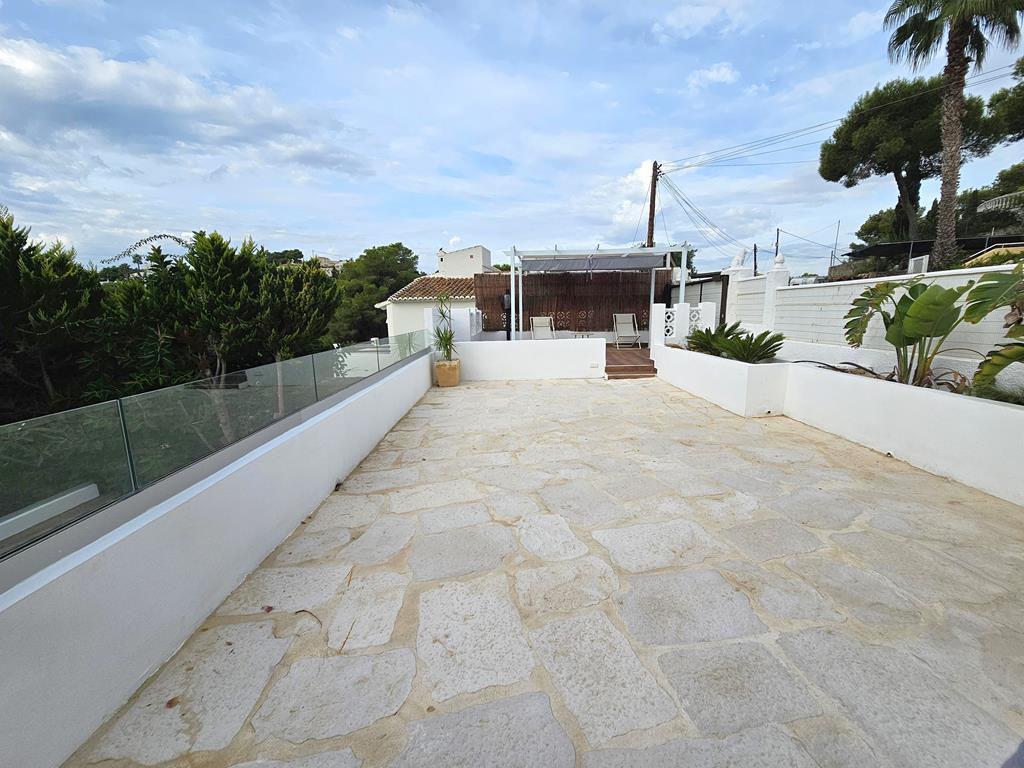 Terrasse avec pergola