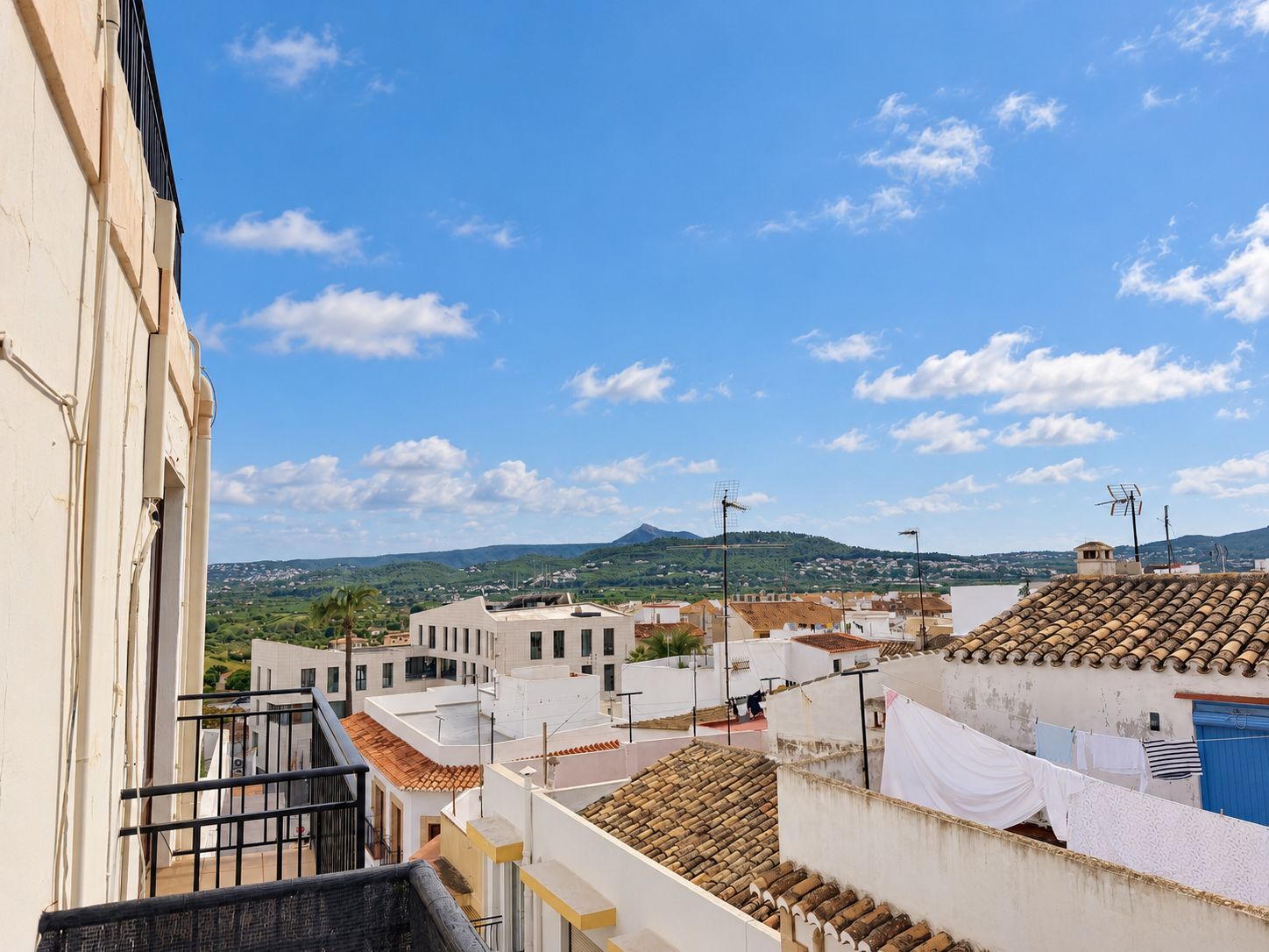 Vue depuis le balcon