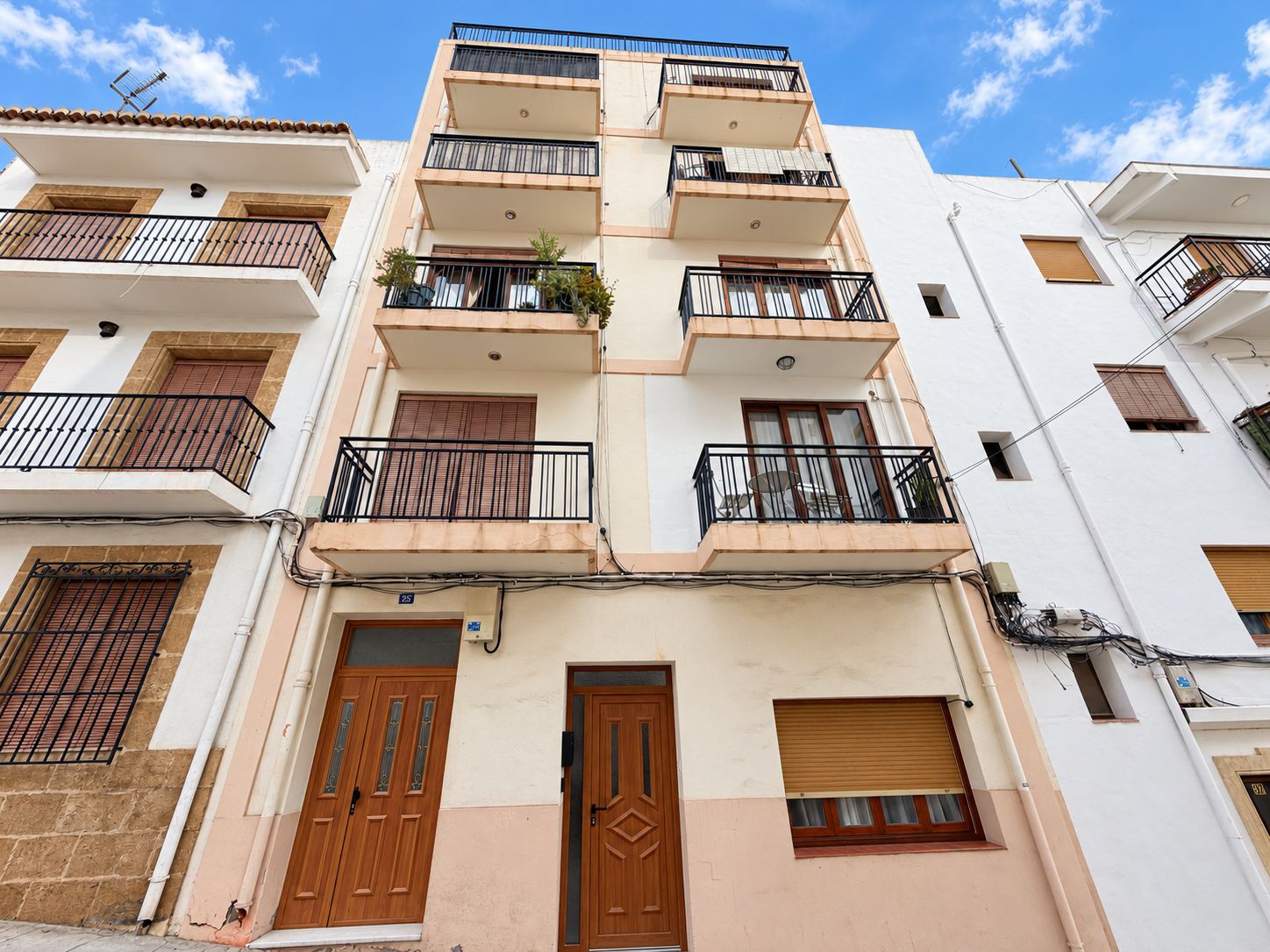 Façade de l'immeuble