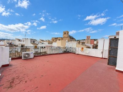 Toit-terrasse communautaire avec vue