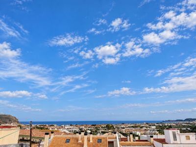 Vue panoramique sur la mer