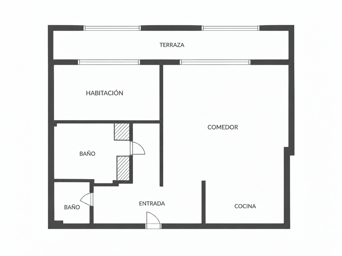 Plan de l'appartement