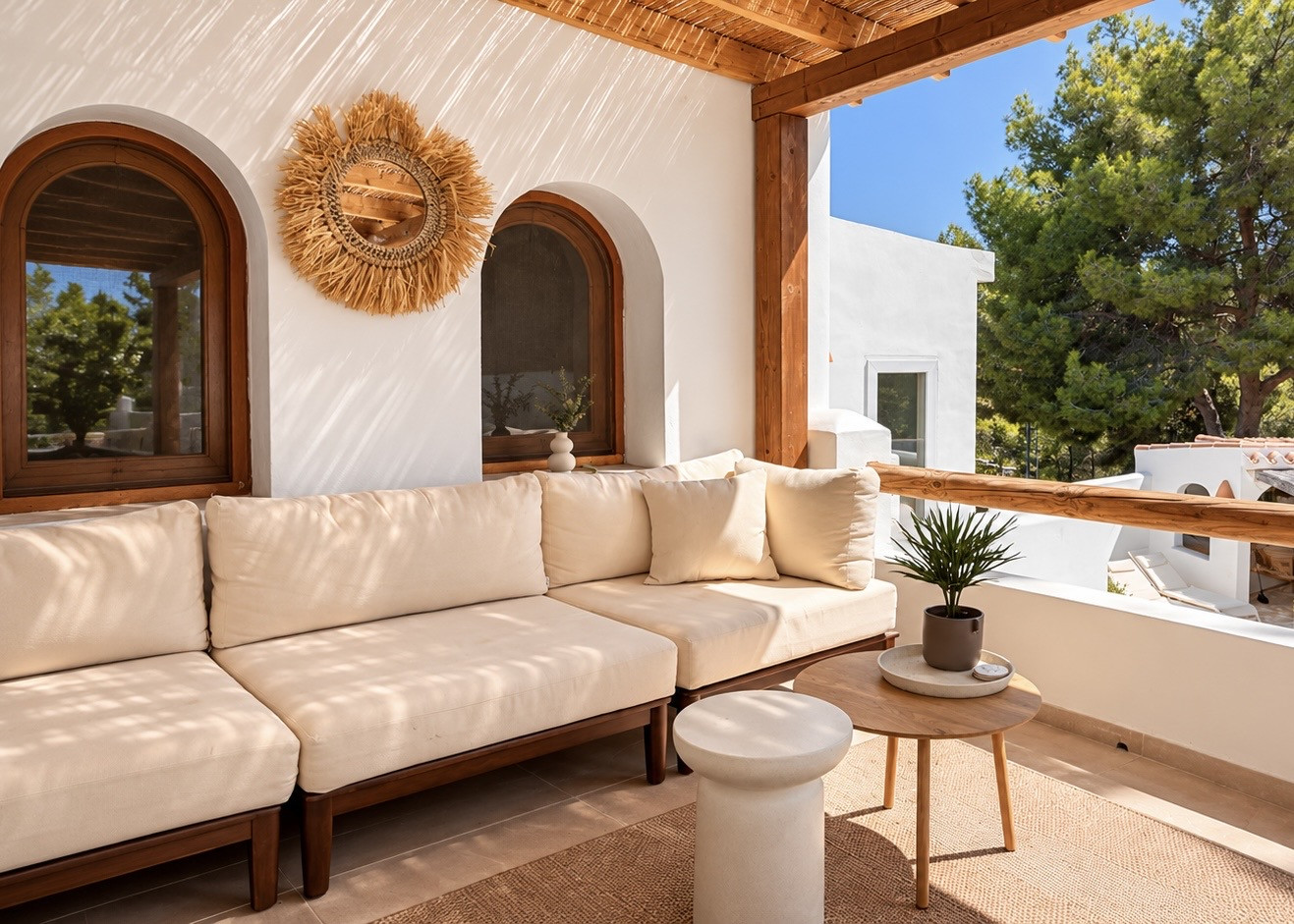 Terrasse couverte