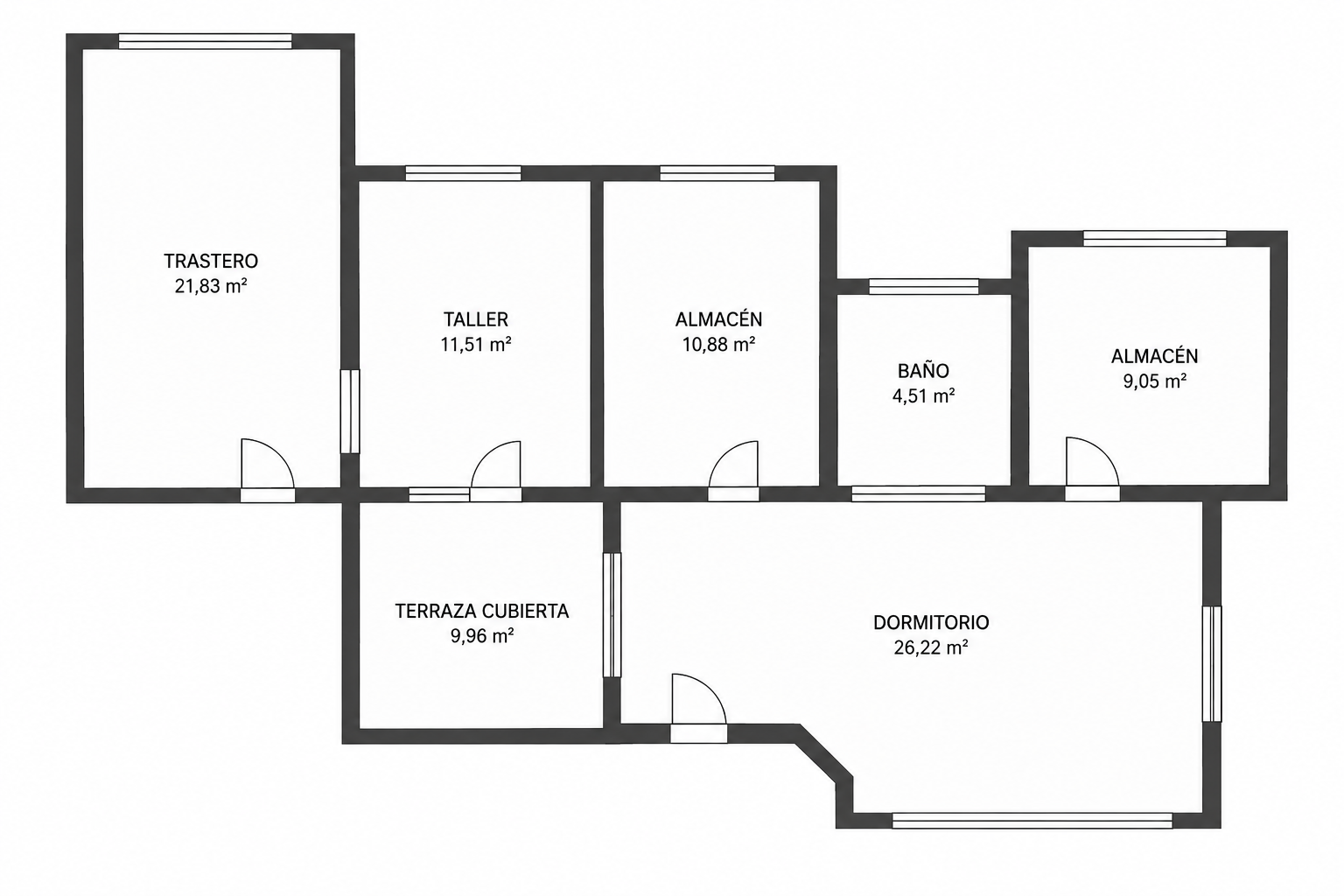 Plan du niveau inférieur