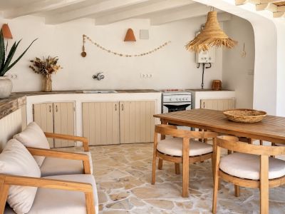 Cuisine extérieure couverte