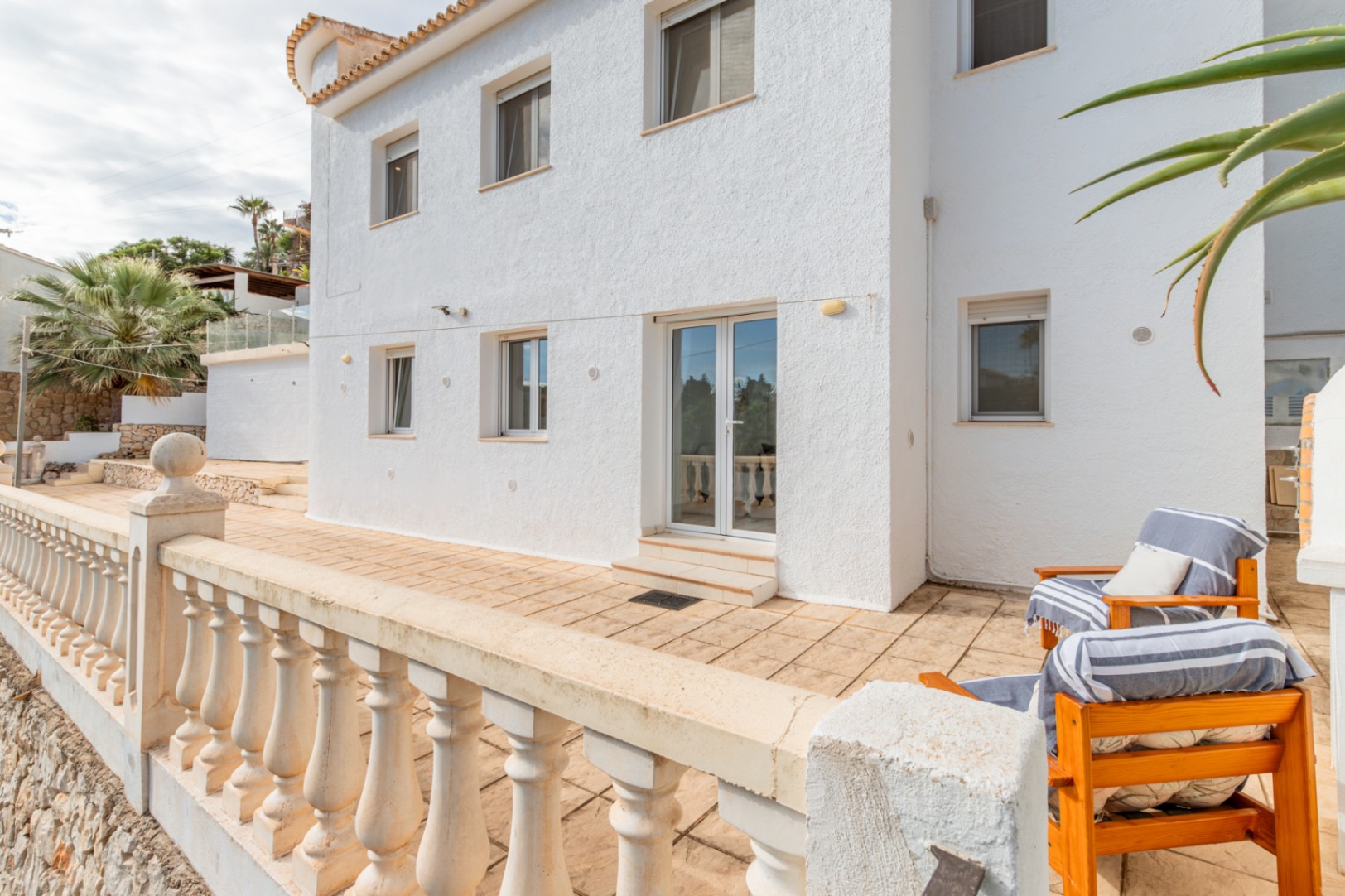 Terrasse du niveau inférieur